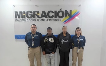 Dominicanos capturados en el aeropuerto