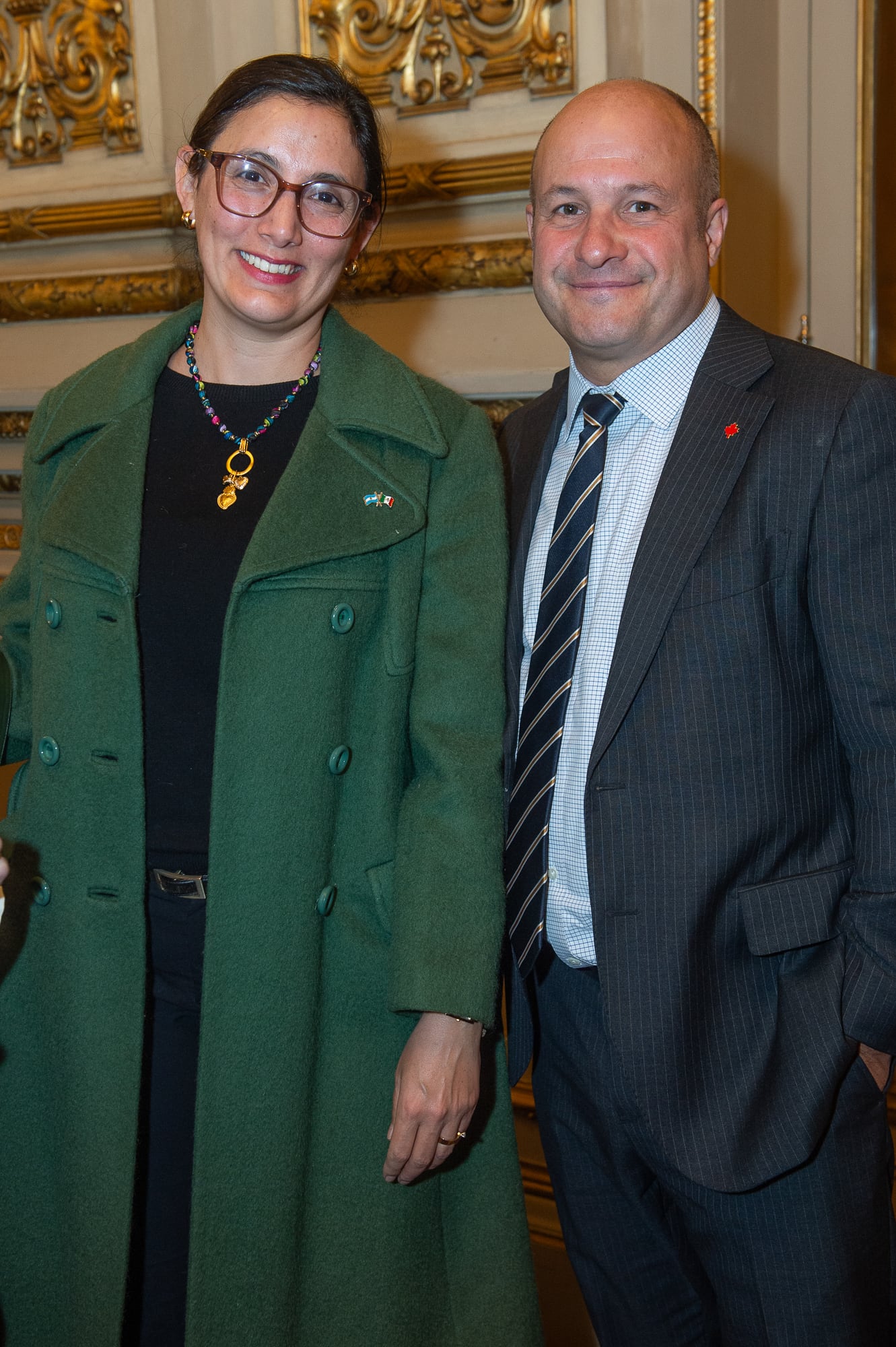 El embajador de Canadá, Stewart Wheeler