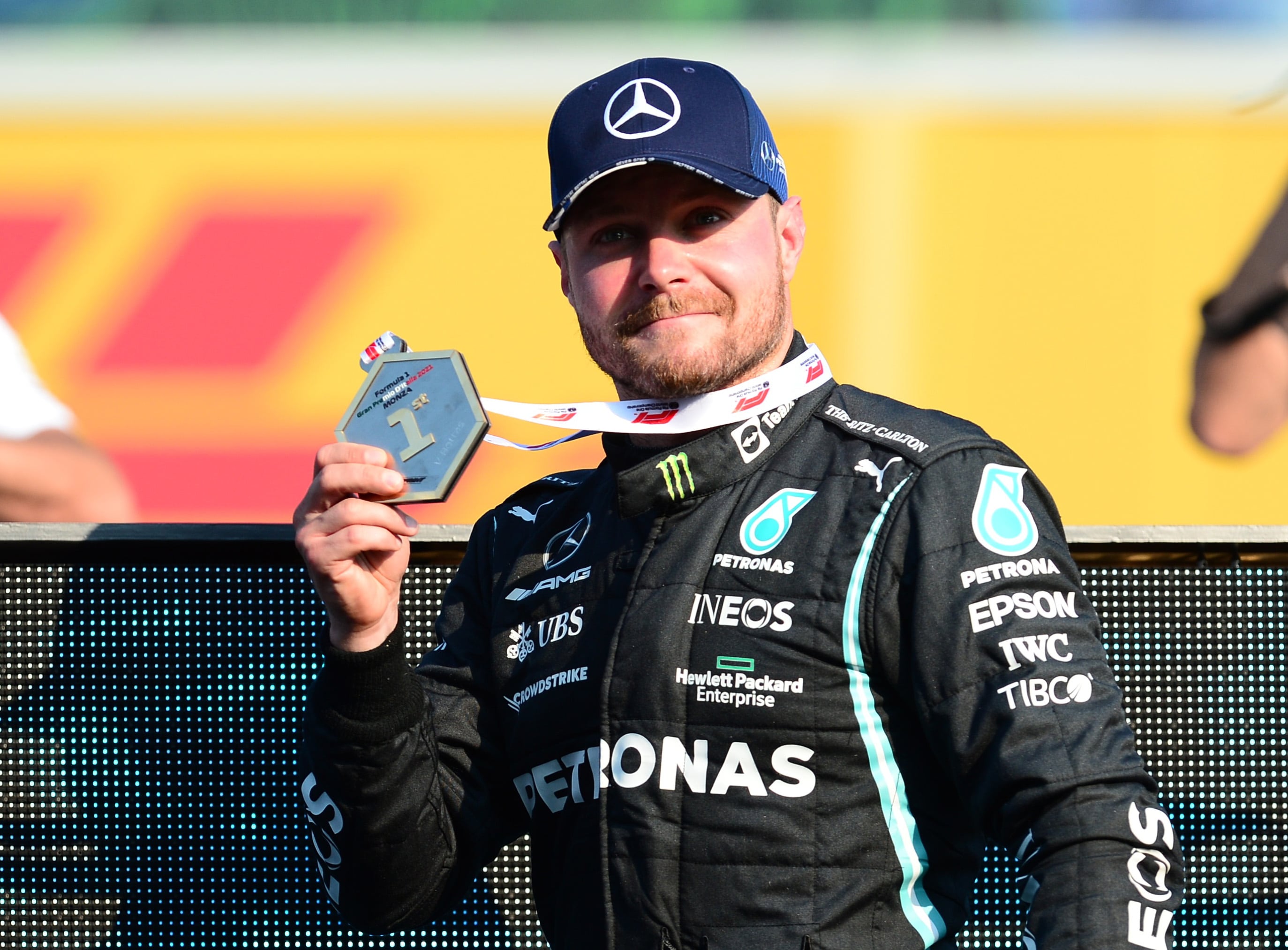 Bottas acumuló 10 victorias (todas con Mercedes) y 67 podios en la Fórmula 1 (REUTERS/Massimo Pinca)