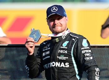 Bottas acumuló 10 victorias (todas con Mercedes) y 67 podios en la Fórmula 1 (REUTERS/Massimo Pinca)