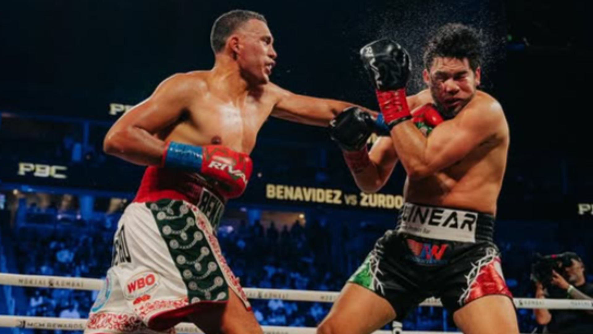 El estado de salud de Gilberto “Zurdo” Ramírez se mantuvo en incertidumbre luego de perder por nocaut técnico ante David Benavidez el pasado sábado 2 de mayo en la T-Mobile Arena de Las Vegas, Nevada, Estados Unidos. (IG/ @benavidez300)