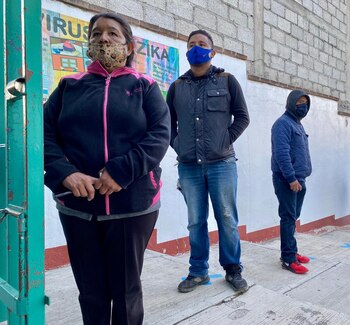 Durante la jornada electoral de