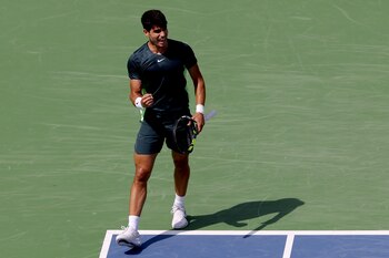 Alcaraz, durante un momento del