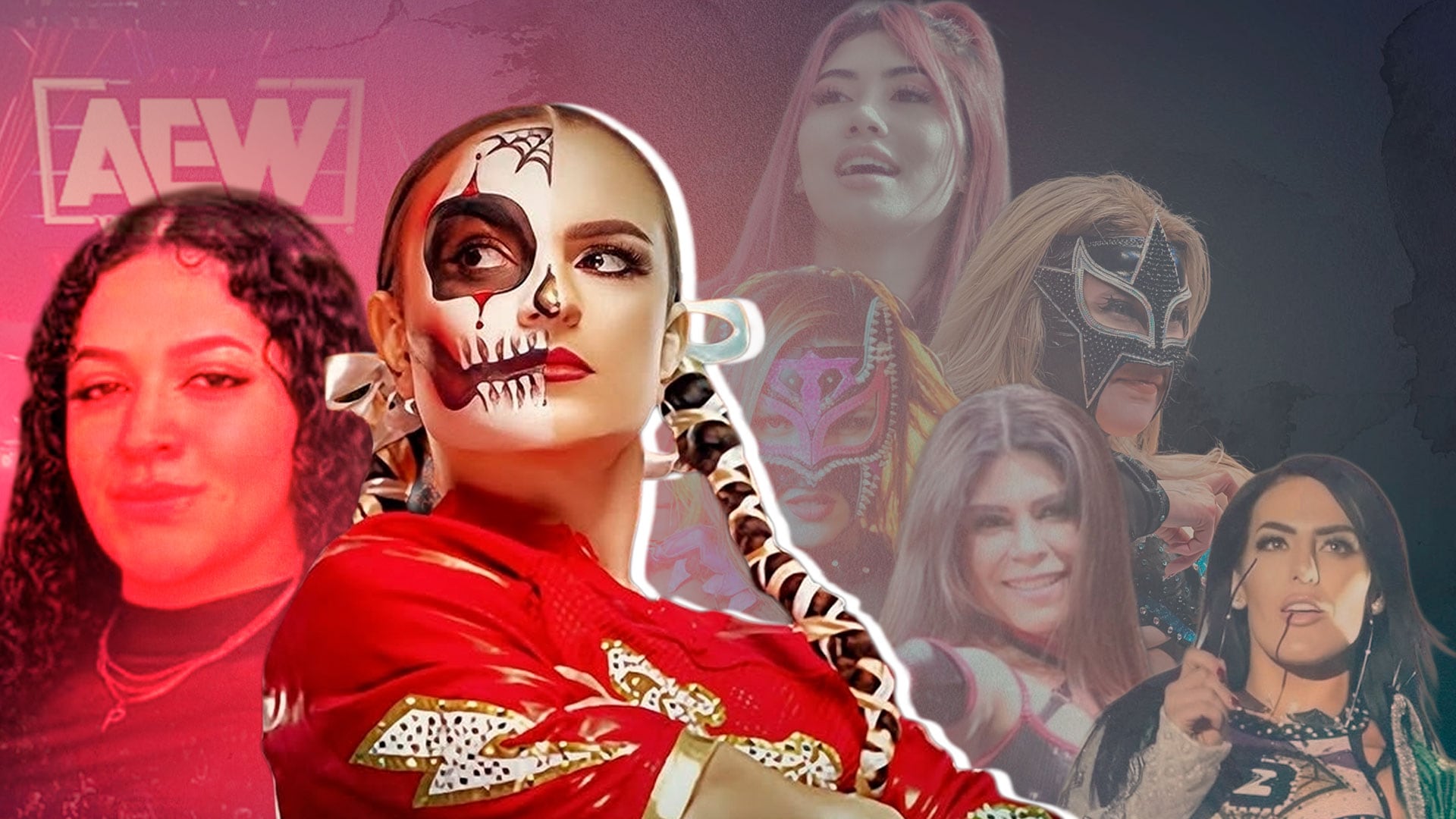La luchadora tijuanense destacó la evolución de las mujeres en la lucha libre, en especial en el CMLL. (Ilustración: Jesús Aviles)