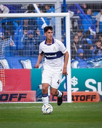 Renzo Giampaoli jugó en Gimnasia