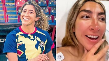 Jugadora del América Femenil es