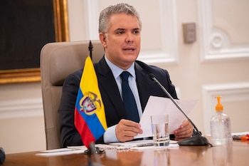 Iván Duque, presidente de Colombia