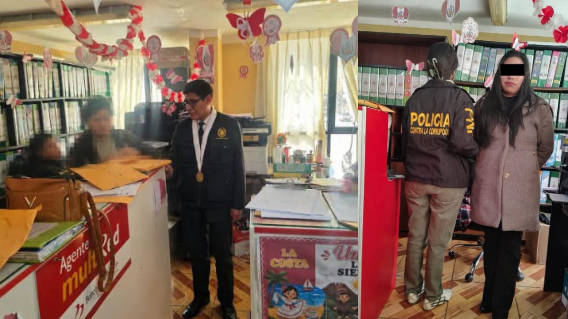 Puno, arrestan al alcalde de Huacullani y dos funcionarias por presunto cohecho | Foto: Difusión