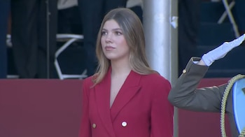 La infanta Sofía en el desfile del 12 de octubre de 2026 (Casa Real)
