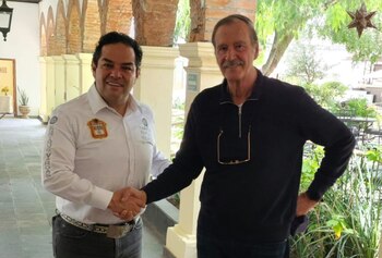 Vicente Fox se reunió con