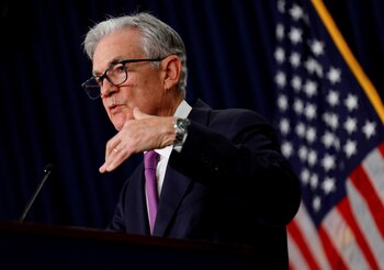 Jerome Powell, presidente de la