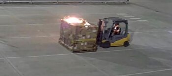 El incendio provocado por un