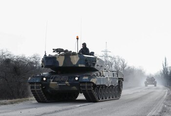FOTO DE ARCHIVO: Tanques Leopard