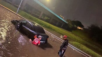 El temporal provocó cortes de