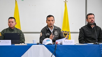 El ministro de Defensa, Pedro Sánchez, no descartó posibles disturbios en Bogotá tras elecciones - crédito Ministerio de Defensa