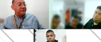 La Fiscalía sostuvo que el grupo actuó con hombres vinculados a préstamos gota a gota y retuvo a la víctima bajo amenazas de muerte - crédito Captura de Video X/Noticias RCN