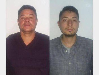 Los dos hombres están identificados