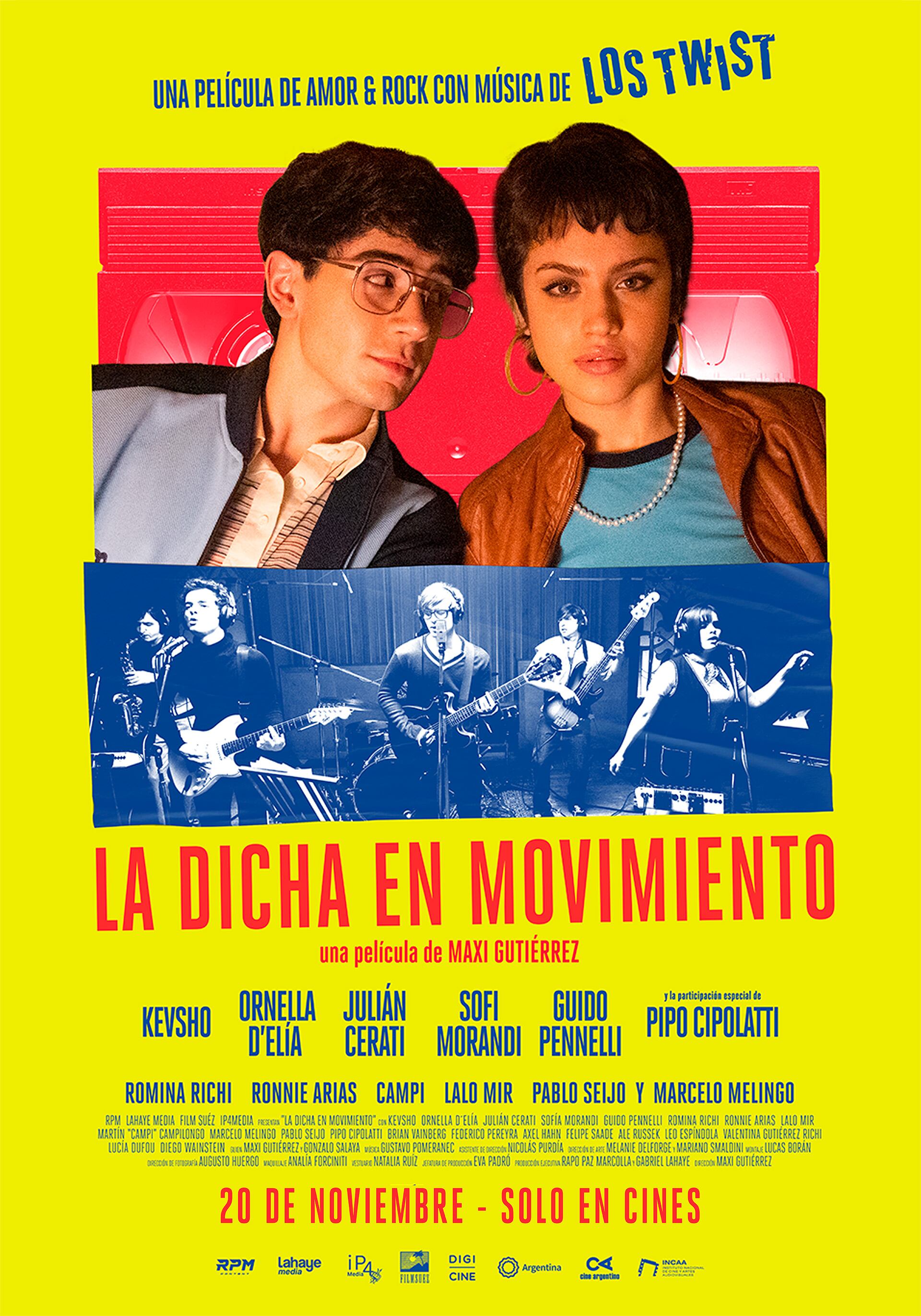 La película revive la energía irreverente de Los Twist y su emblemático disco producido por Charly García en los años ochenta