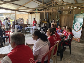 La ausencia de la delegación negociadora del Gobierno en la Mesa Humanitaria de Belén de Bajirá intensifica dudas sobre la transparencia en el proceso de paz con el Clan del Golfo - crédito Fisch Foro Interétnico Solidaridad Chocó/Facebook