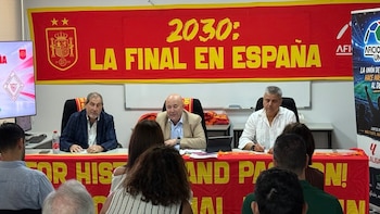 Aficiones Unidas reclama la final del Mundial 2030 para España
