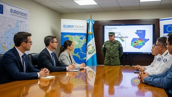 Delegación de Eurofront impulsa la modernización aduanera y la seguridad fronteriza en Guatemala