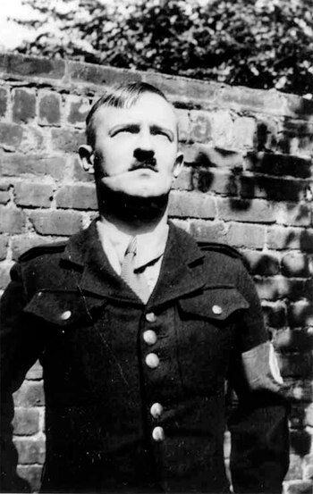 El propagandista nazi William Joyce,