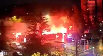 Disturbios en Vallecas por una