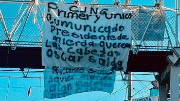 El mensaje iba dirigido al