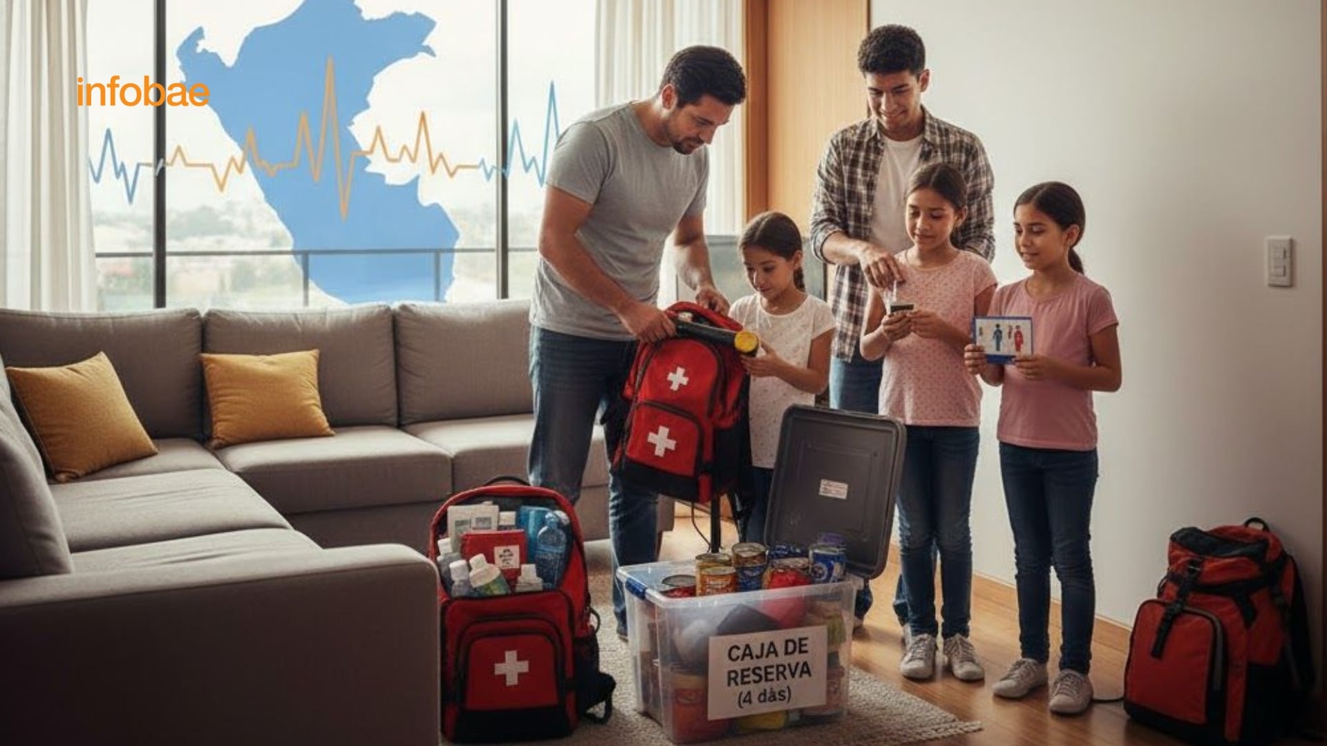 EL COMBO DE SUPERVIVENCIA. La preparación de la Mochila de Emergencia y la Caja de Reserva debe ir acompañada de una asignación clara de roles. Cada integrante debe saber quién es el responsable de portar los suministros y quién brindará asistencia a los miembros más vulnerables del hogar.