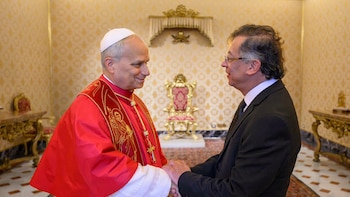 Gustavo Petro se reunió con el papa León XIV en el Vaticano para hablar de la situación en Colombia y Latinoamérica