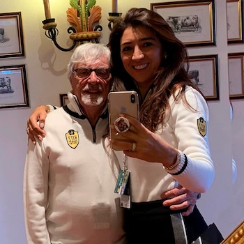 Ecclestone, de 91 años, fue