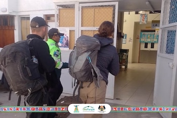 Los turistas solo presentaban un cuadro leve de deshidratación y quedaron fuera de peligro. Colca