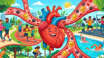Cómo influye el ejercicio en el colesterol y por qué puede ayudar a proteger el corazón, según especialistas