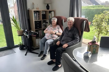 Monique y Jean-Pierre viven en una casa prefabricada. (STiDO)