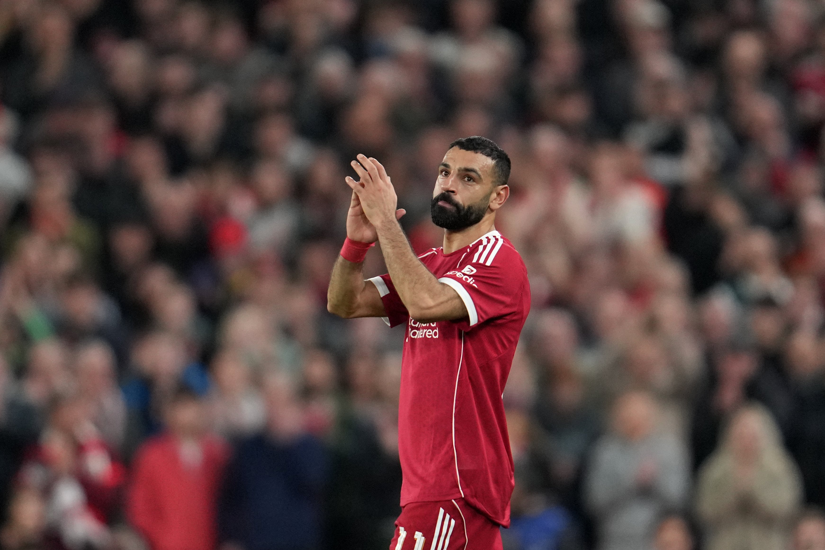 Salah había renovado su contrato hasta 2027 (Crédito: AP/Jon Super)