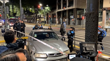 Accidente en el barrio de San Nicolás capturas