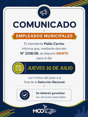 El comunicado oficial que emitiaron desde Caleta Olivia