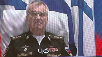 Viktor Sokolov en la videoconferencia