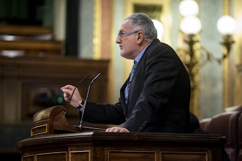 El diputado de Vox Juan Luis Steegmann Olmedillas. (A.Pérez Meca/EP)