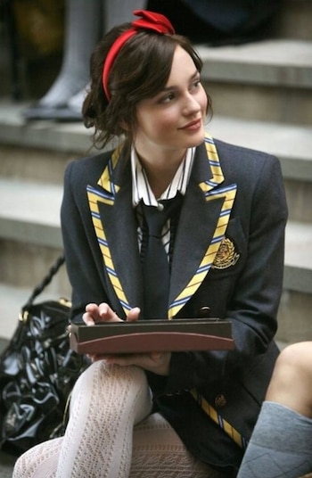 Blair Waldorf (Twitter@exhalebassett)