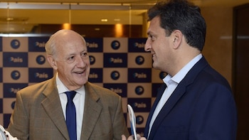 Sergio Massa y Roberto Lavagna
