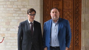 Junqueras (ERC) desea a Illa