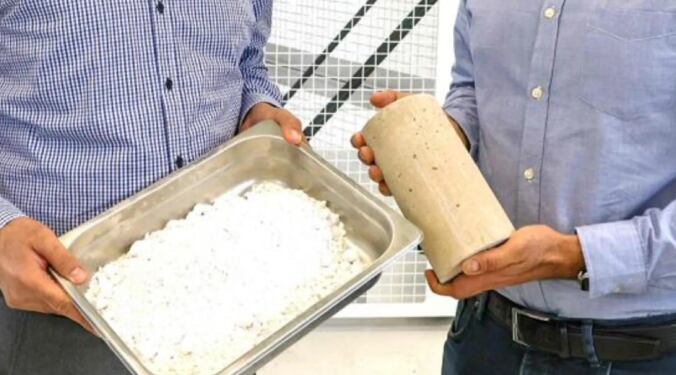 El uso de residuos mineros como el DβS representa una alternativa innovadora para avanzar hacia métodos constructivos más sostenibles (Flinders University)