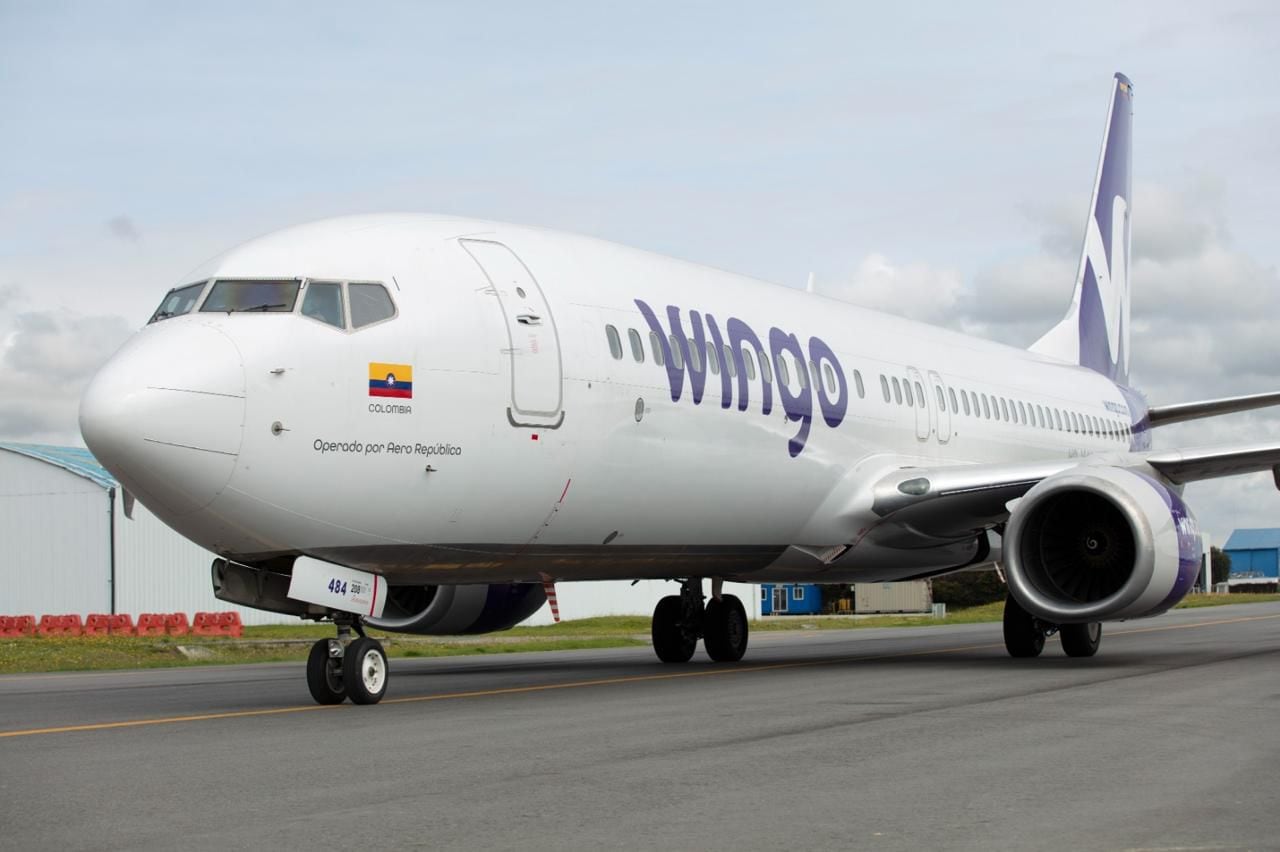 El vuelo P5 7206 de Wingo experimentó una emergencia tras un posible impacto de ave con uno de sus motores poco después de despegar de Barranquilla - crédito @luchovoltios / X