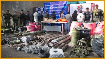 La red criminal confeccionaba uniformes