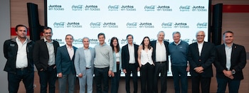 Durante el anuncio de inversión