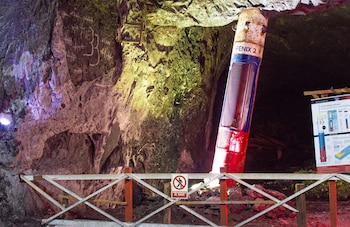 Se filmó en Bogotá - crédito Mina de Sal Nemocón