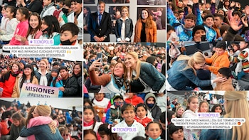 Fabiola Yañez celebró el Día