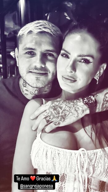 Mauro Icardi y las sentidas