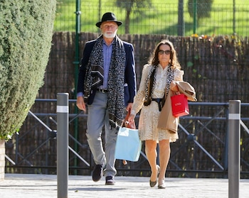 Paloma Rocasolano, acompañada por su pareja Marcus, en una imagen de archivo. (José Ramón Hernando / Europa Press)